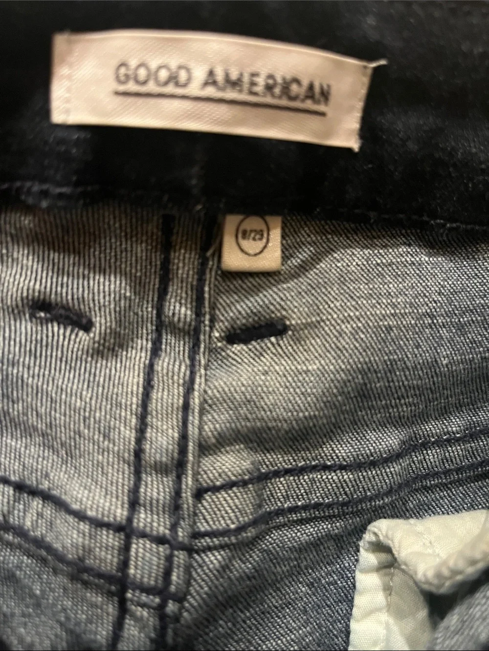 Good American Dark Indigo Stretch Skinny Jeans